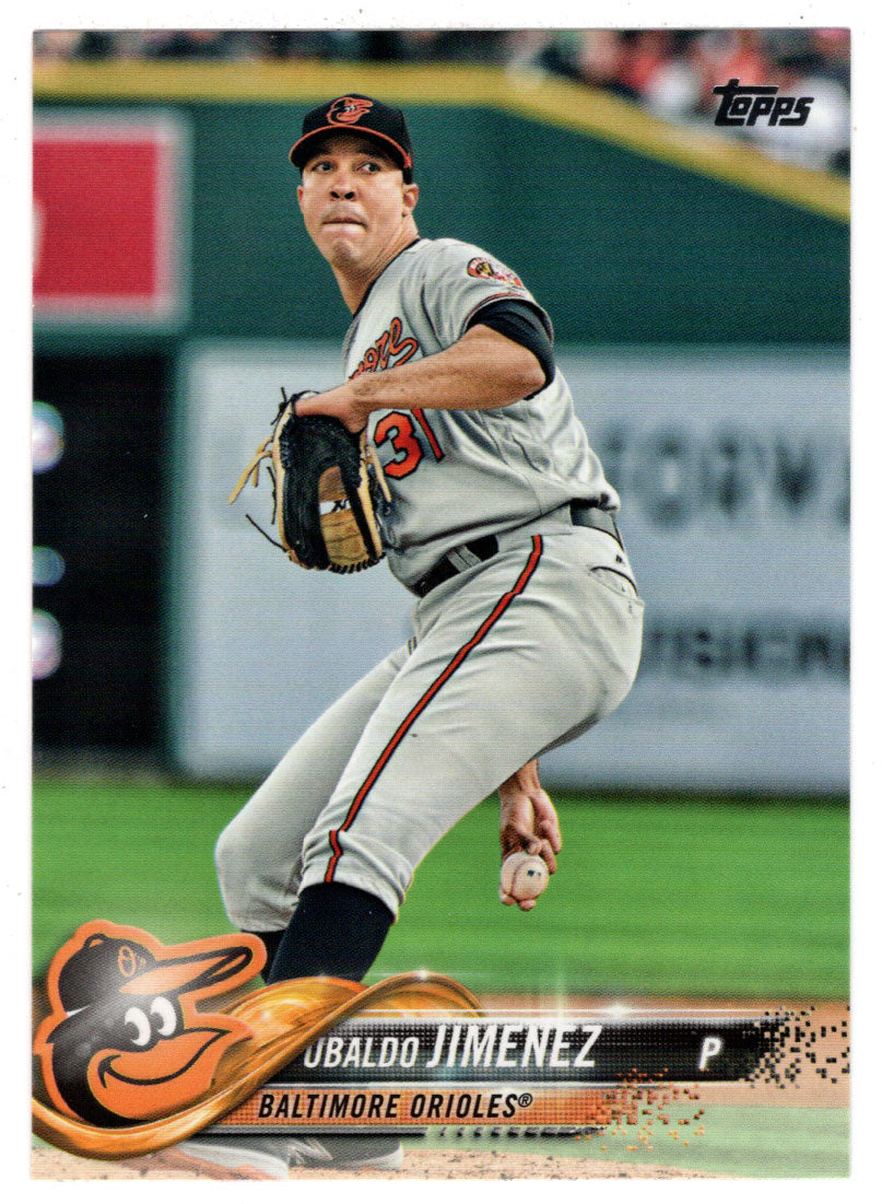 Ubaldo Jimenez - Baltimore Orioles (MLB Baseball Card) 2018 Topps # 451 Mint