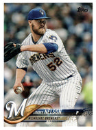 Jimmy Nelson - Milwaukee Brewers (MLB Baseball Card) 2018 Topps # 456 Mint