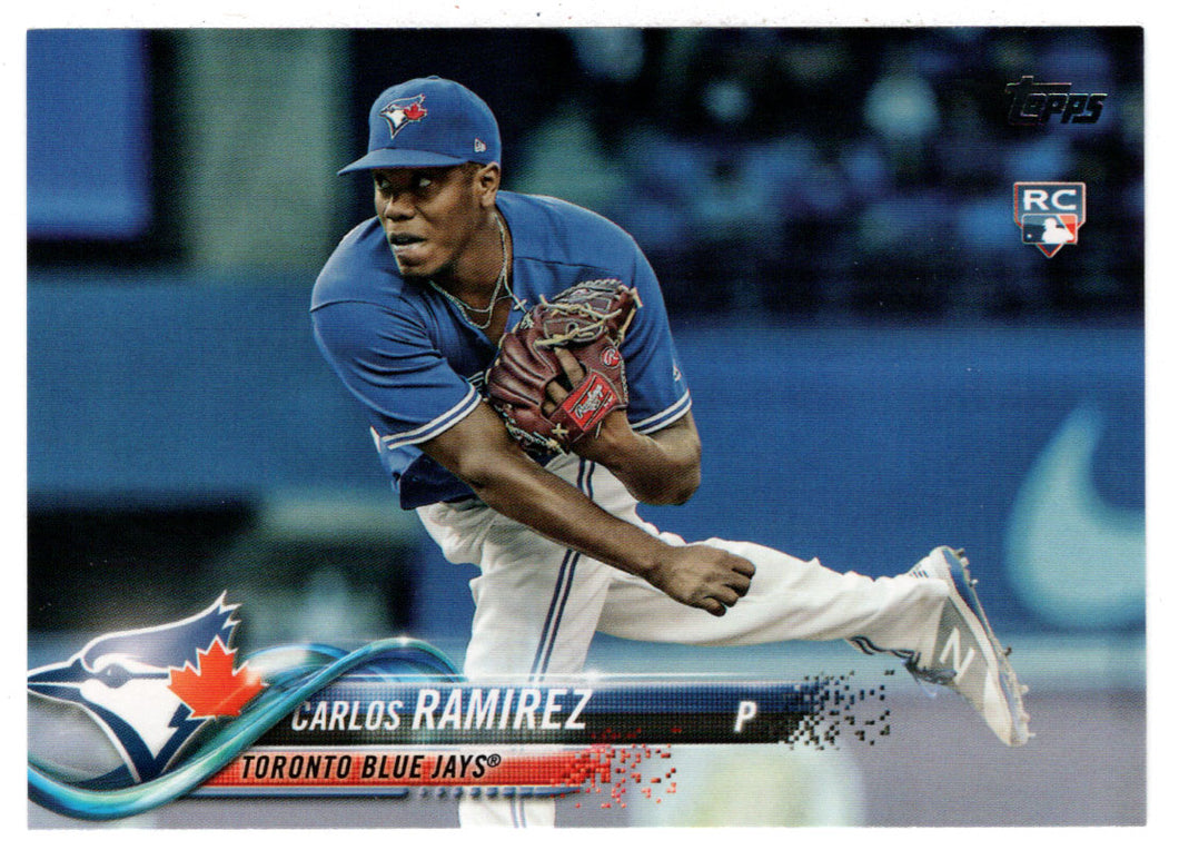 Carlos Ramirez RC - Toronto Blue Jays (MLB Baseball Card) 2018 Topps # 467 Mint