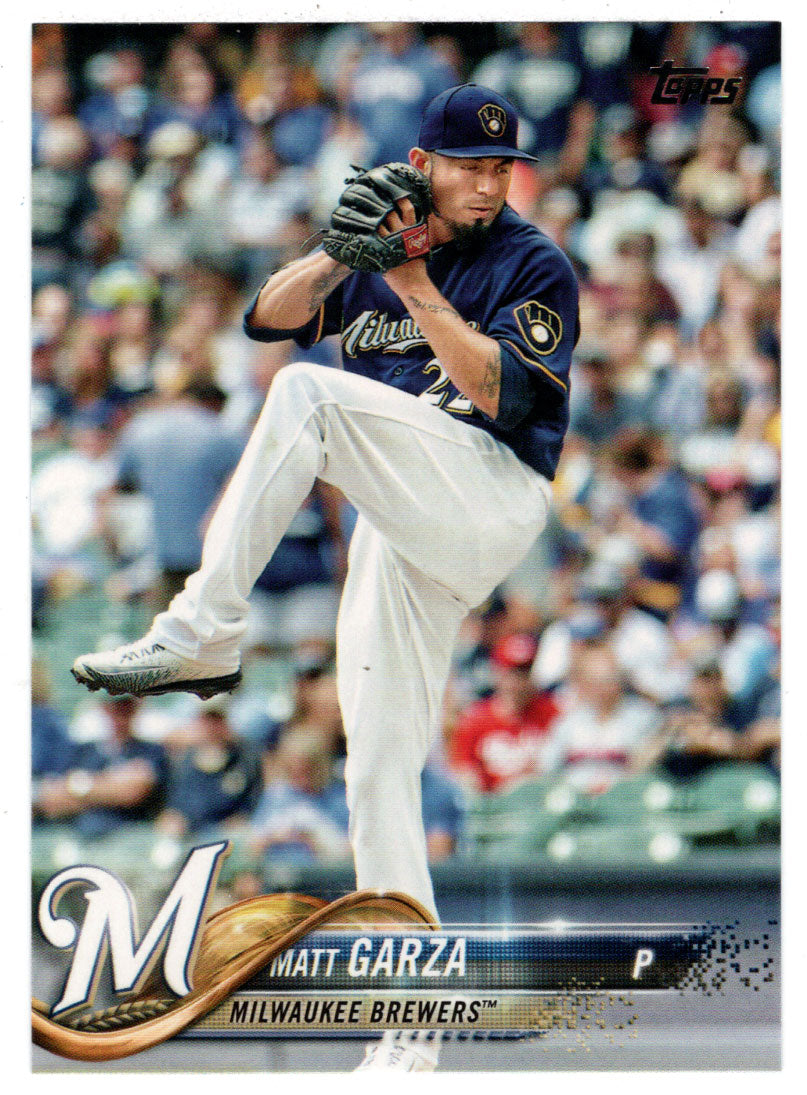 Matt Garza - Milwaukee Brewers (MLB Baseball Card) 2018 Topps # 472 Mint