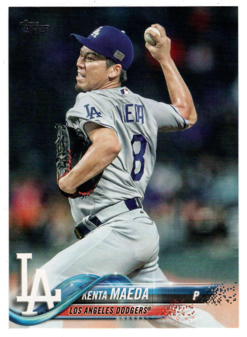 Kenta Maeda - Los Angeles Dodgers (MLB Baseball Card) 2018 Topps # 484 Mint
