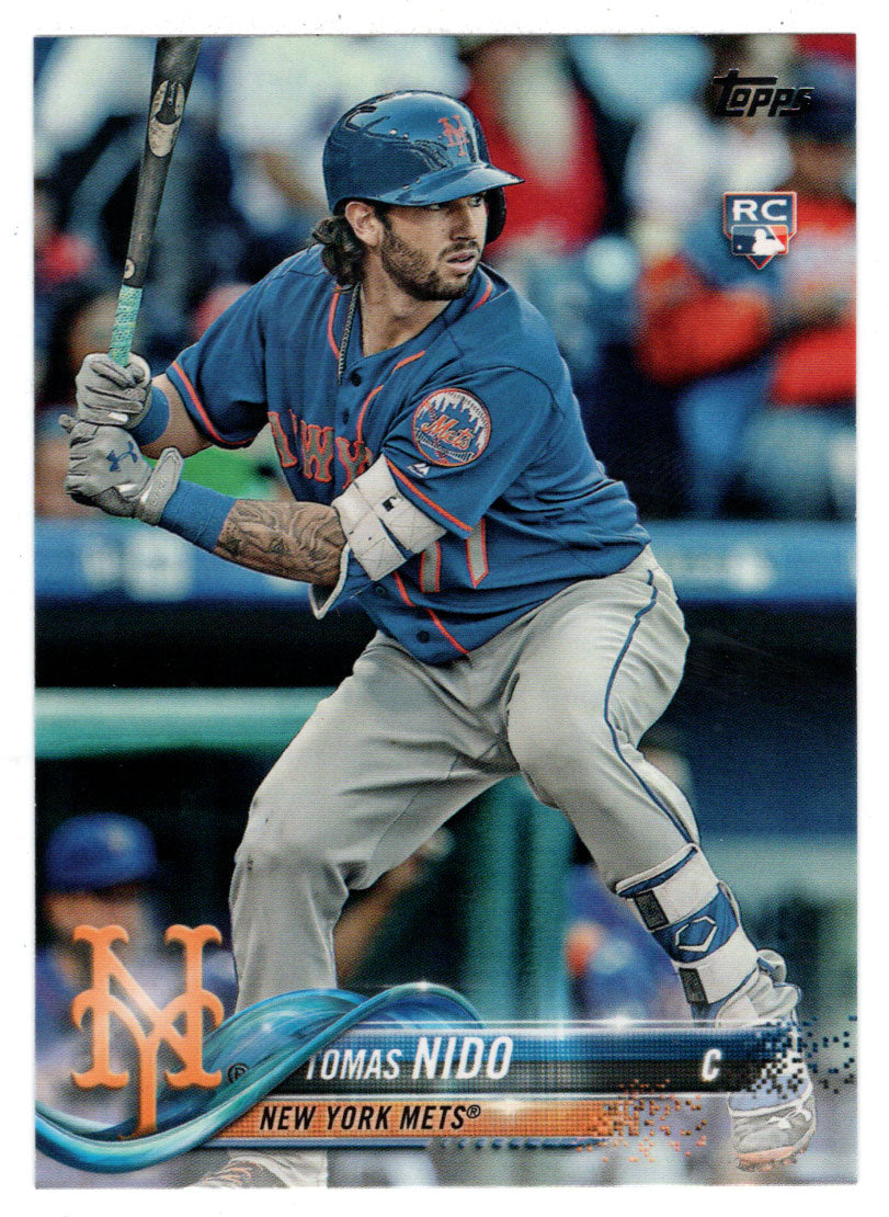 Tomas Nido RC - New York Mets (MLB Baseball Card) 2018 Topps # 486 Mint