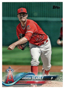 Andrew Heaney - Los Angeles Angels (MLB Baseball Card) 2018 Topps # 491 Mint