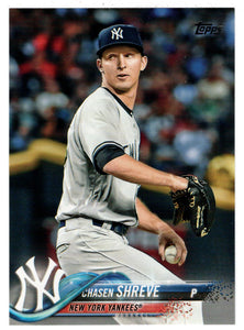 Chasen Shreve - New York Yankees (MLB Baseball Card) 2018 Topps # 497 Mint