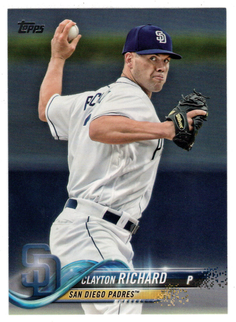 Clayton Richard - San Diego Padres (MLB Baseball Card) 2018 Topps # 501 Mint