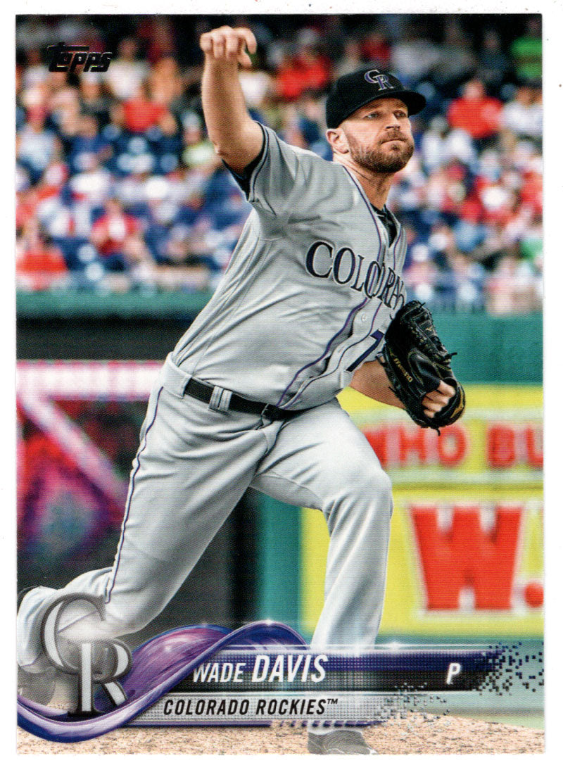 Wade Davis - Colorado Rockies (MLB Baseball Card) 2018 Topps # 511 Mint