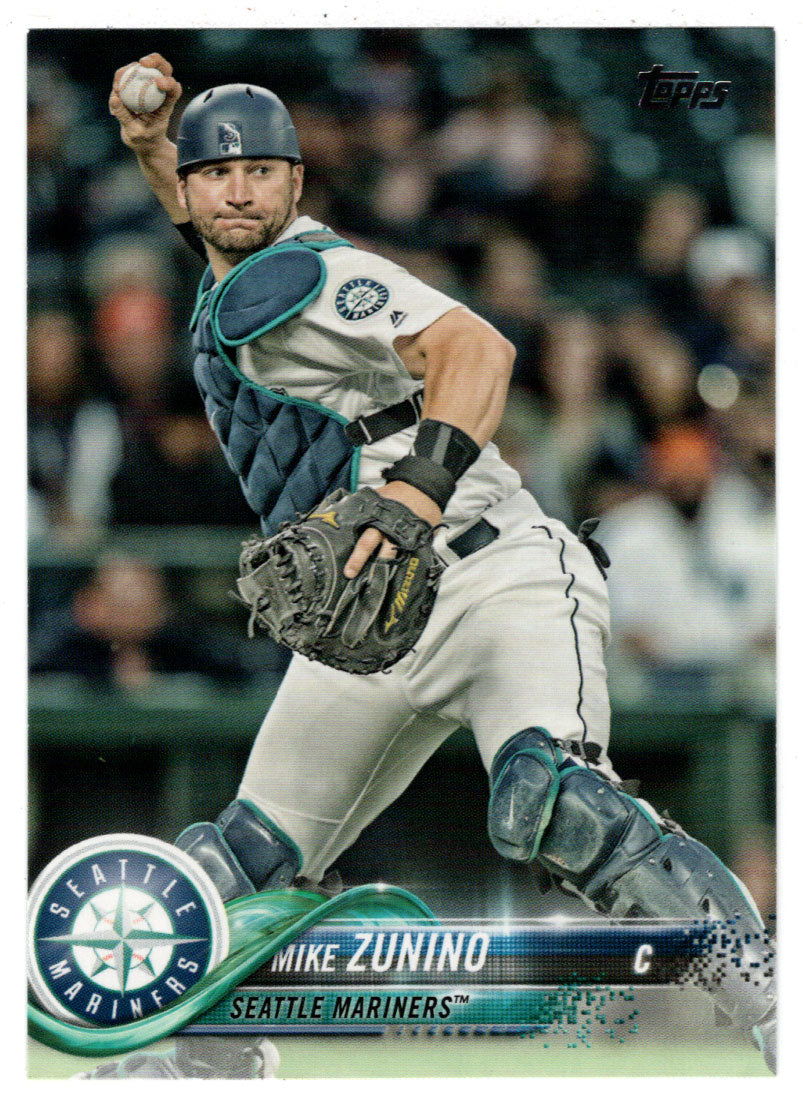 Mike Zunino - Seattle Mariners (MLB Baseball Card) 2018 Topps # 513 Mint