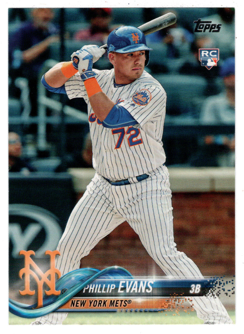 Phillip Evans RC - New York Mets (MLB Baseball Card) 2018 Topps # 517 Mint