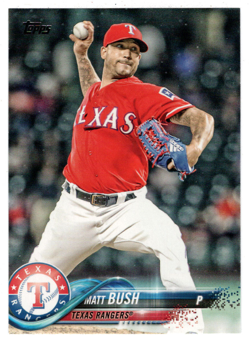 Matt Bush - Texas Rangers (MLB Baseball Card) 2018 Topps # 523 Mint