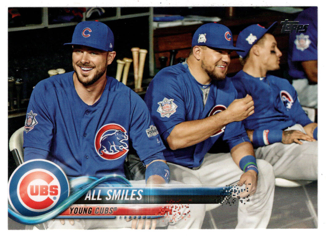 Kris Bryant - Kyle Schwarber - Chicago Cubs - All Smiles (MLB Baseball Card) 2018 Topps # 529 Mint