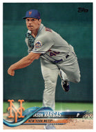 Jason Vargas - New York Mets (MLB Baseball Card) 2018 Topps # 530 Mint