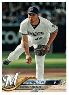 Jhoulys Chacin - Milwaukee Brewers (MLB Baseball Card) 2018 Topps # 535 Mint