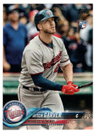 Mitch Garver RC - Minnesota Twins (MLB Baseball Card) 2018 Topps # 540 Mint