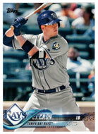 C.J. Cron - Tampa Bay Rays (MLB Baseball Card) 2018 Topps # 571 Mint