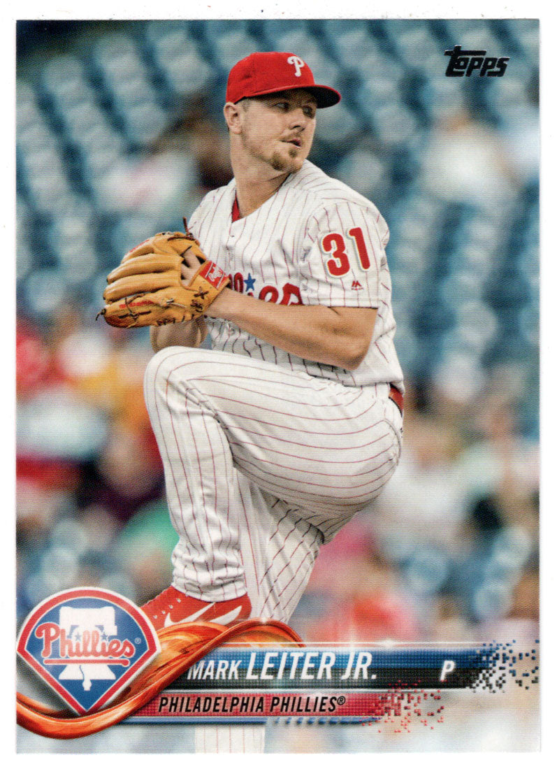 Mark Leiter Jr. - Philadelphia Phillies (MLB Baseball Card) 2018 Topps # 573 Mint