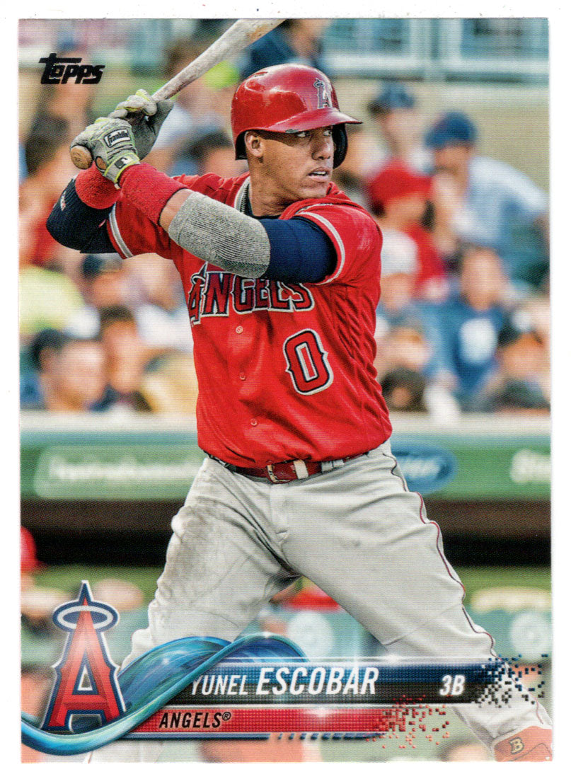 Yunel Escobar - Los Angeles Angels (MLB Baseball Card) 2018 Topps # 577 Mint