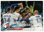 Toronto Blue Jays Team Card (MLB Baseball Card) 2018 Topps # 584 Mint