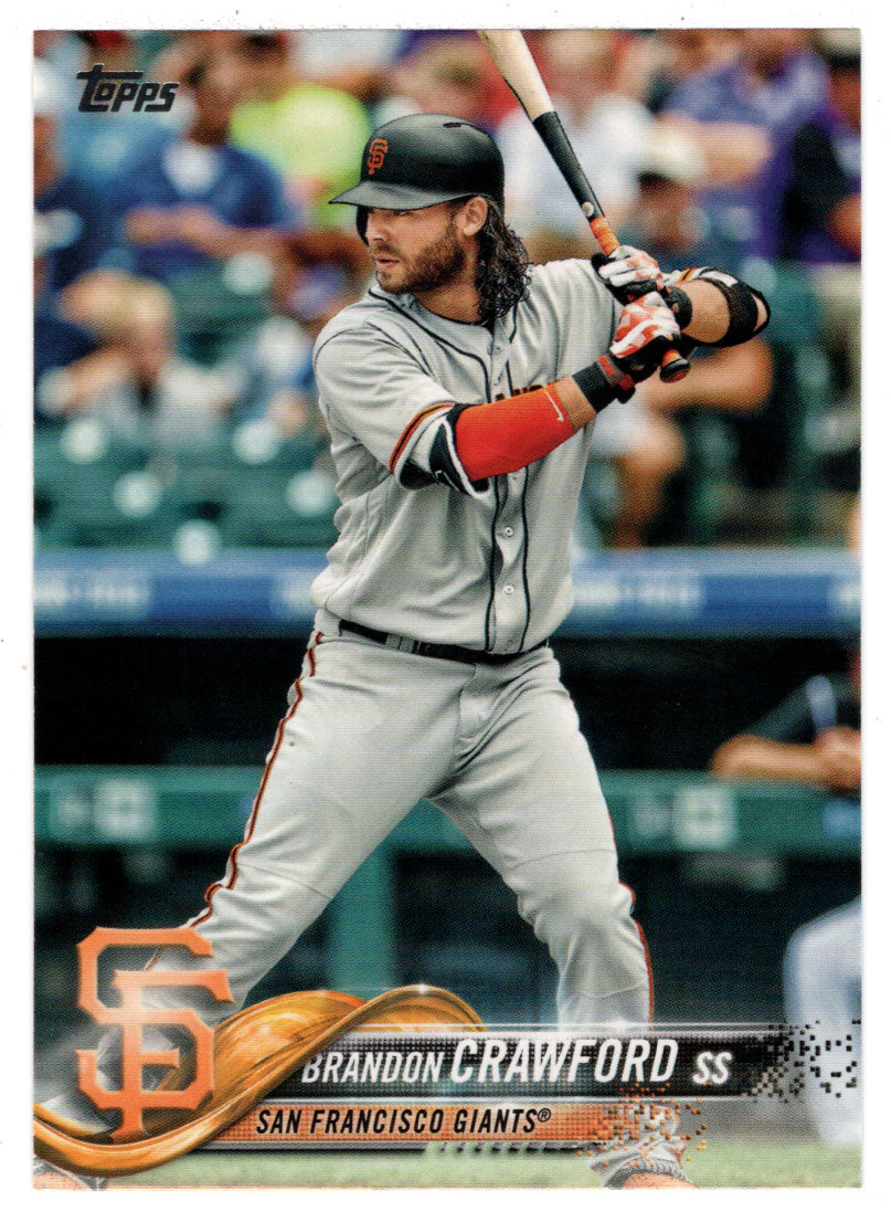 Brandon Crawford - San Francisco Giants (MLB Baseball Card) 2018 Topps # 585 Mint
