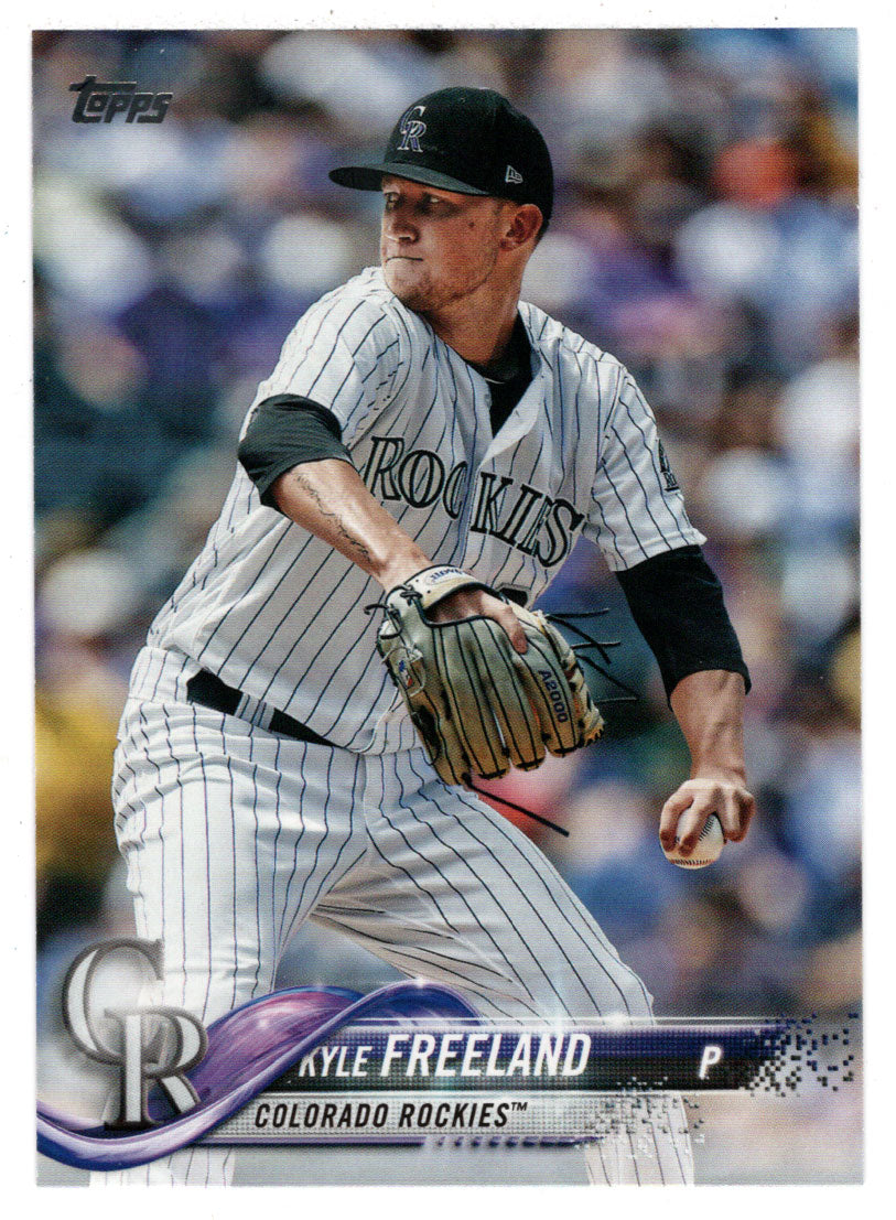 Kyle Freeland - Colorado Rockies (MLB Baseball Card) 2018 Topps # 586 Mint