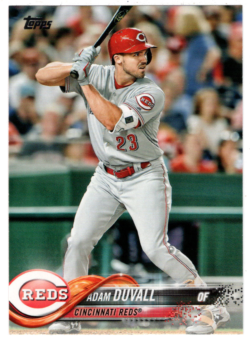 Adam Duvall - Cincinnati Reds (MLB Baseball Card) 2018 Topps # 589 Mint