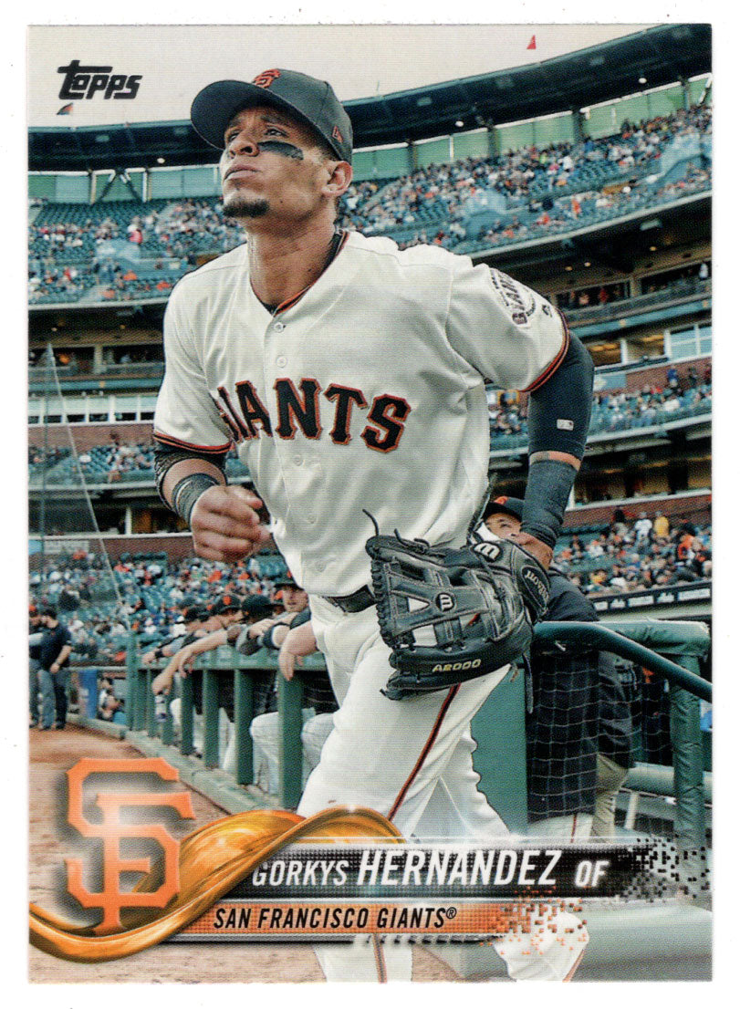 Gorkys Hernandez - San Francisco Giants (MLB Baseball Card) 2018 Topps # 592 Mint
