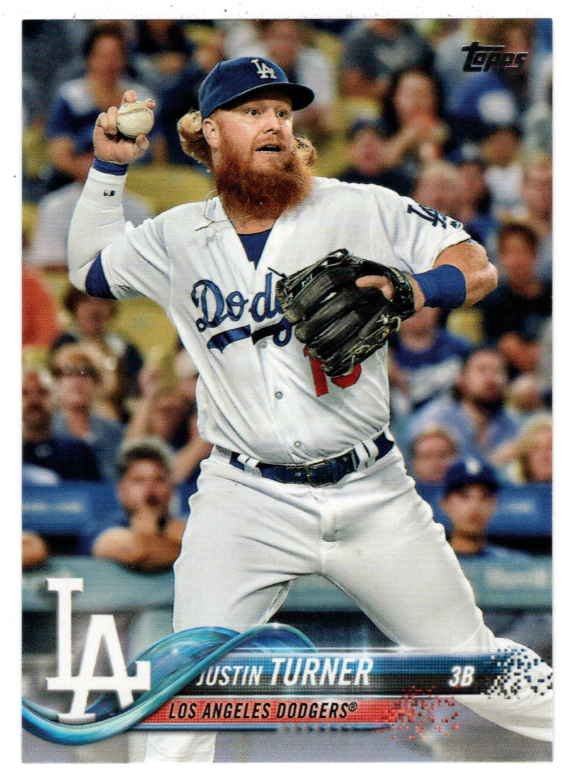 Justin Turner - Los Angeles Dodgers (MLB Baseball Card) 2018 Topps # 599 Mint