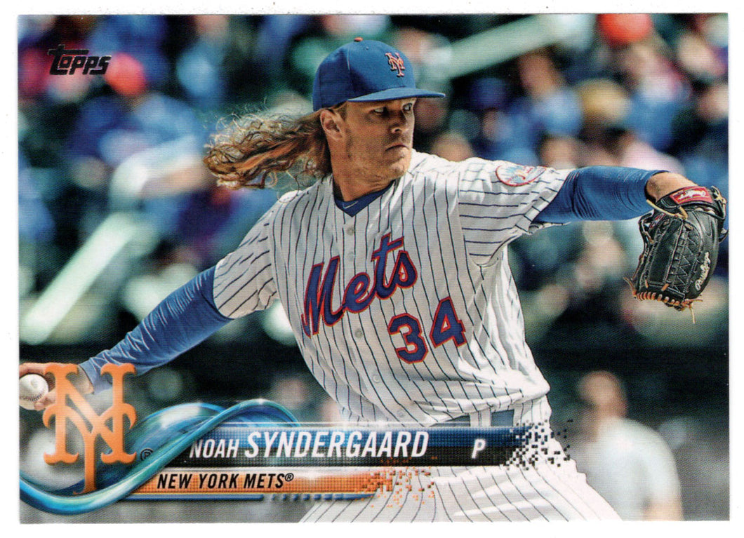 Noah Syndergaard - New York Mets (MLB Baseball Card) 2018 Topps # 600 Mint
