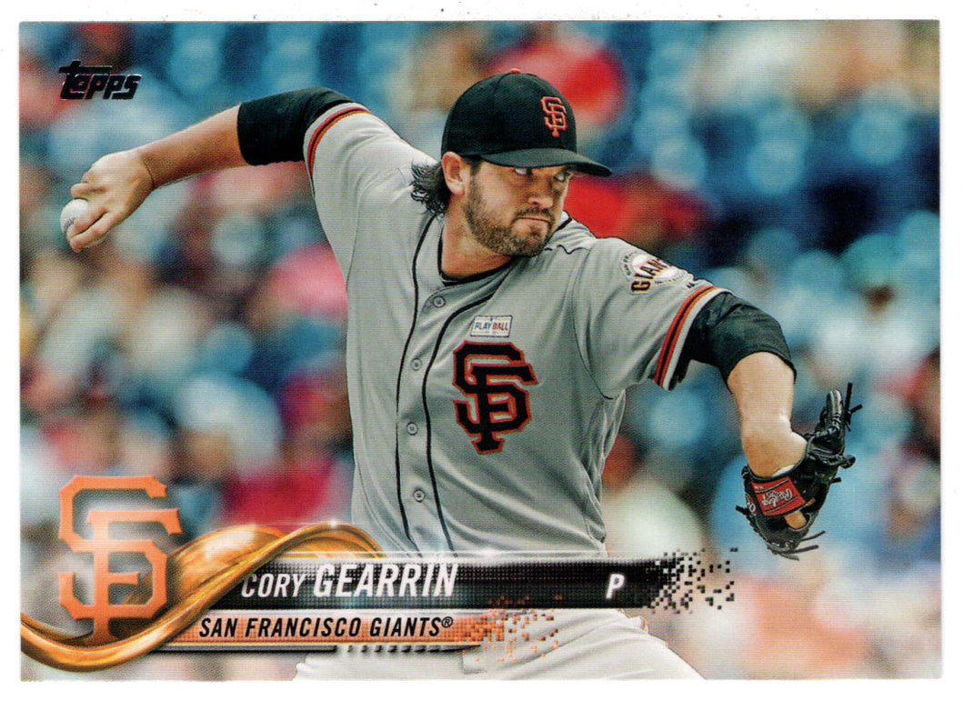Cory Gearrin - San Francisco Giants (MLB Baseball Card) 2018 Topps # 613 Mint
