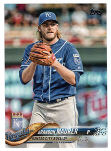 Brandon Maurer - Kansas City Royals (MLB Baseball Card) 2018 Topps # 626 Mint