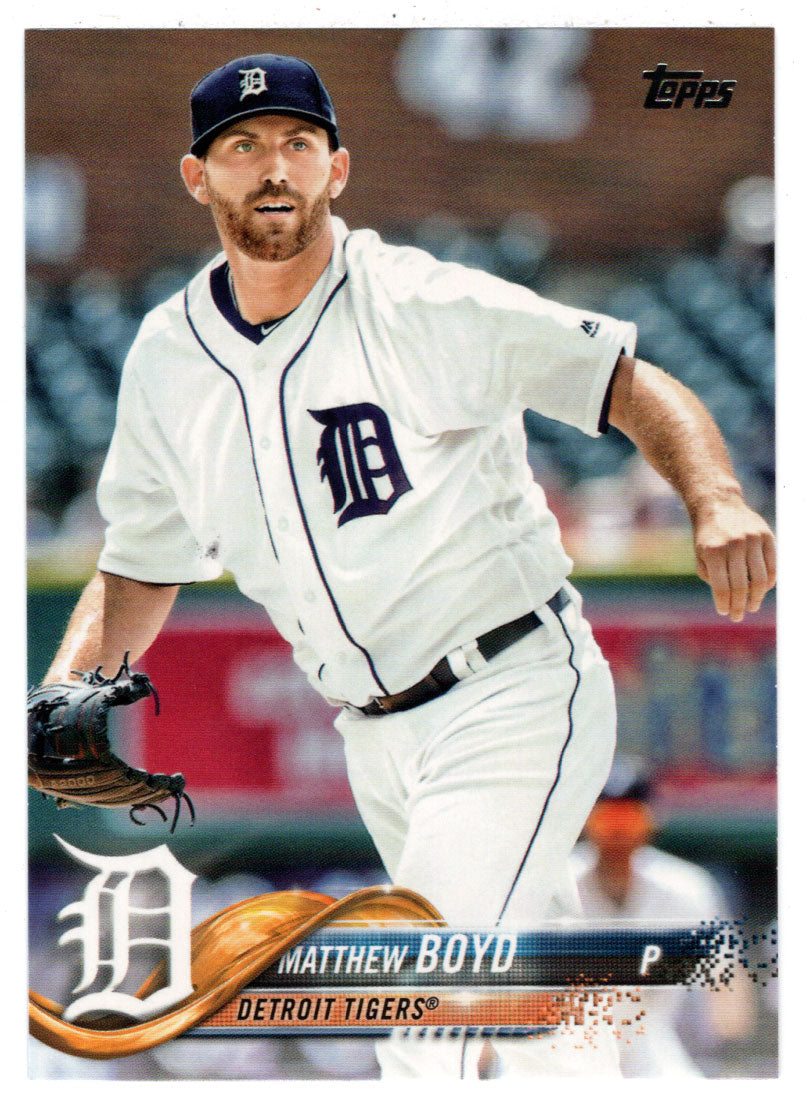 Matthew Boyd - Detroit Tigers (MLB Baseball Card) 2018 Topps # 627 Mint