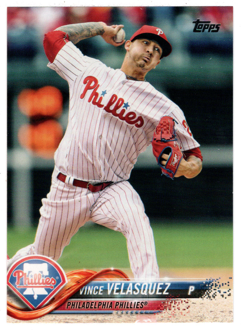 Vince Velasquez - Philadelphia Phillies (MLB Baseball Card) 2018 Topps # 628 Mint