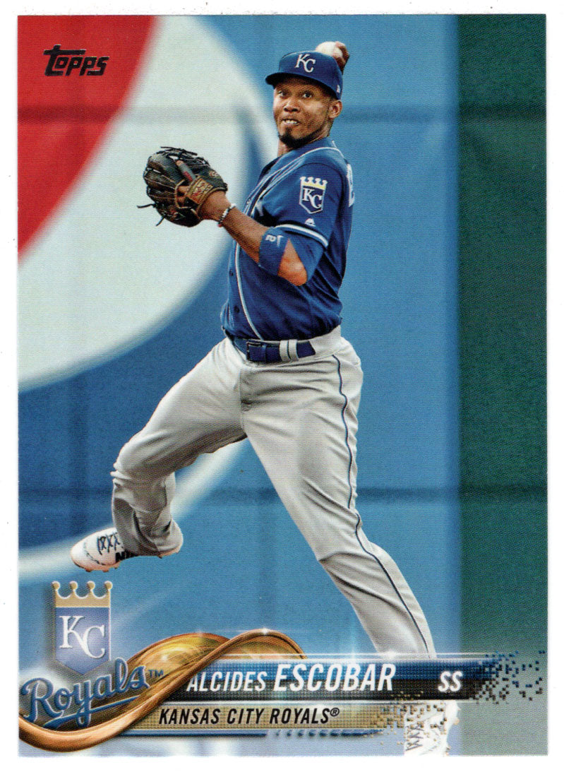 Alcides Escobar - Kansas City Royals (MLB Baseball Card) 2018 Topps # 630 Mint