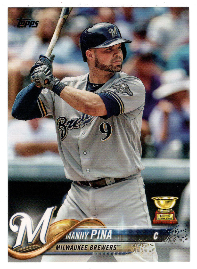 Manny Pina - Milwaukee Brewers (MLB Baseball Card) 2018 Topps # 637 Mint