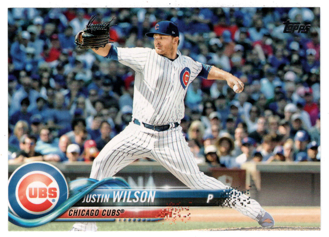 Justin Wilson - Chicago Cubs (MLB Baseball Card) 2018 Topps # 643 Mint