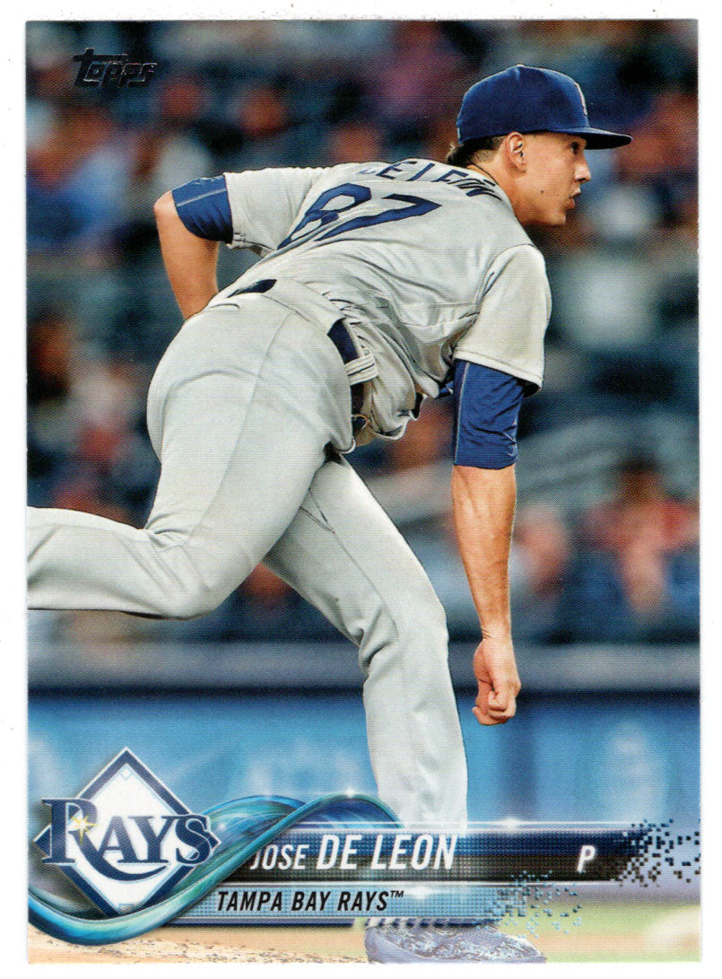 Jose de Leon - Tampa Bay Rays (MLB Baseball Card) 2018 Topps # 646 Mint