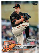 Derek Holland - San Francisco Giants (MLB Baseball Card) 2018 Topps # 648 Mint