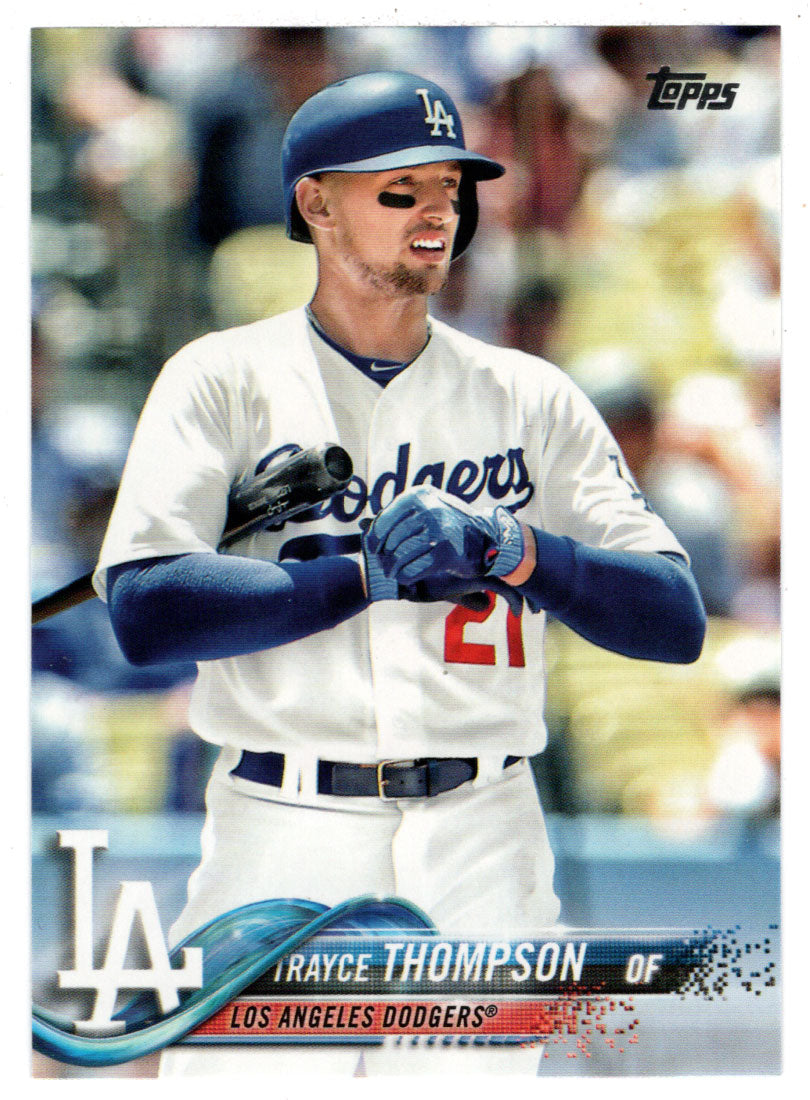 Trayce Thompson - Los Angeles Dodgers (MLB Baseball Card) 2018 Topps # 654 Mint