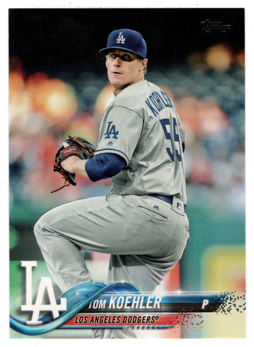 Tom Koehler - Los Angeles Dodgers (MLB Baseball Card) 2018 Topps # 658 Mint
