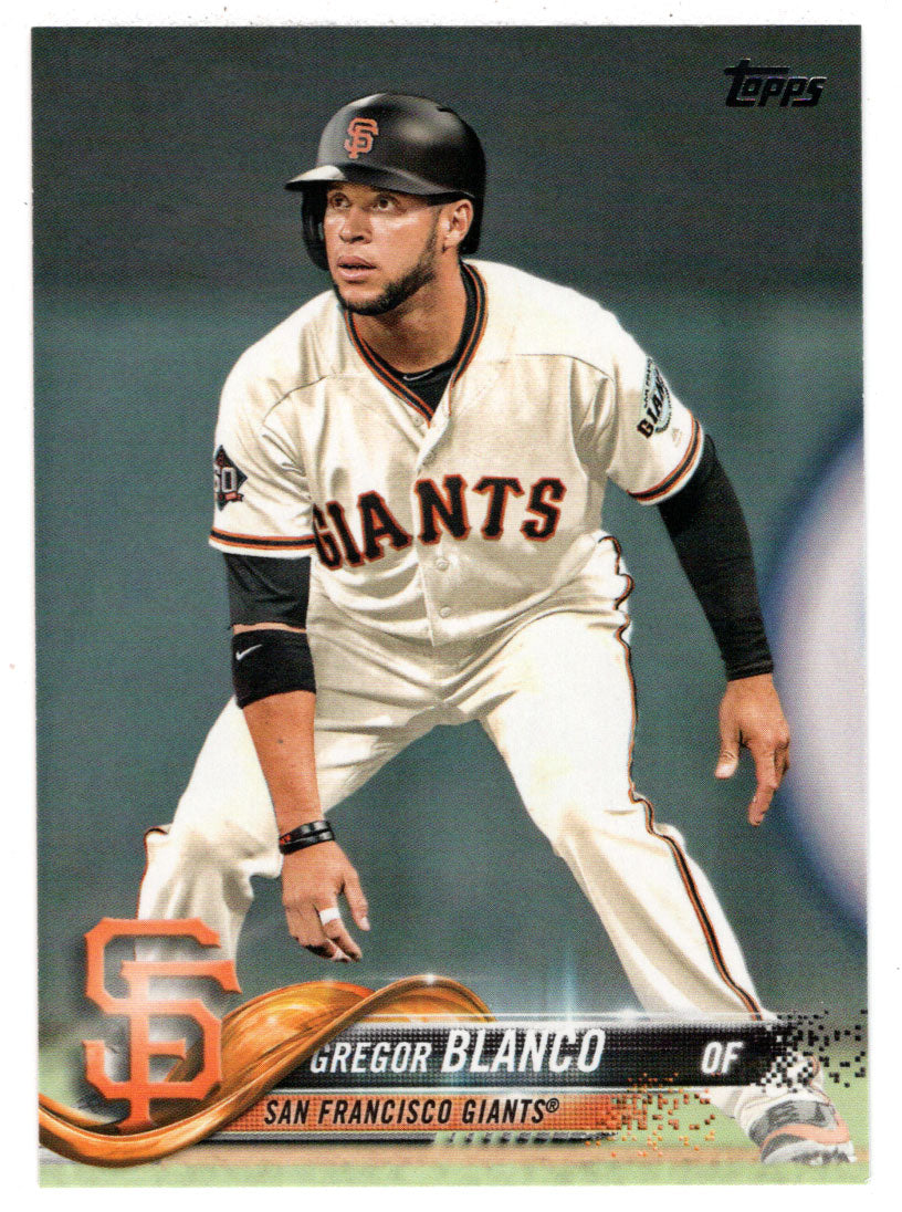 Gregor Blanco - San Francisco Giants (MLB Baseball Card) 2018 Topps # 664 Mint