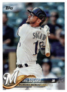 Eric Sogard - Milwaukee Brewers (MLB Baseball Card) 2018 Topps # 666 Mint
