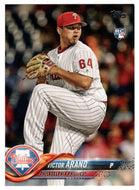 Victor Arano RC - Philadelphia Phillies (MLB Baseball Card) 2018 Topps # 675 Mint