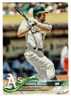 Brandon Moss - Oakland Athletics (MLB Baseball Card) 2018 Topps # 677 Mint