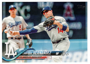Enrique Hernandez - Los Angeles Dodgers (MLB Baseball Card) 2018 Topps # 680 Mint