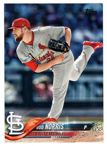 Bud Norris - St. Louis Cardinals (MLB Baseball Card) 2018 Topps # 686 Mint
