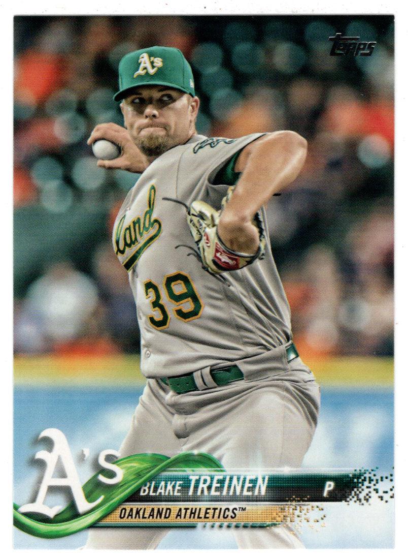 Blake Treinen - Oakland Athletics (MLB Baseball Card) 2018 Topps # 687 Mint