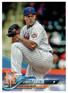 Jeurys Familia - New York Mets (MLB Baseball Card) 2018 Topps # 689 Mint