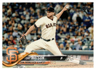 Tony Watson - San Francisco Giants (MLB Baseball Card) 2018 Topps # 692 Mint