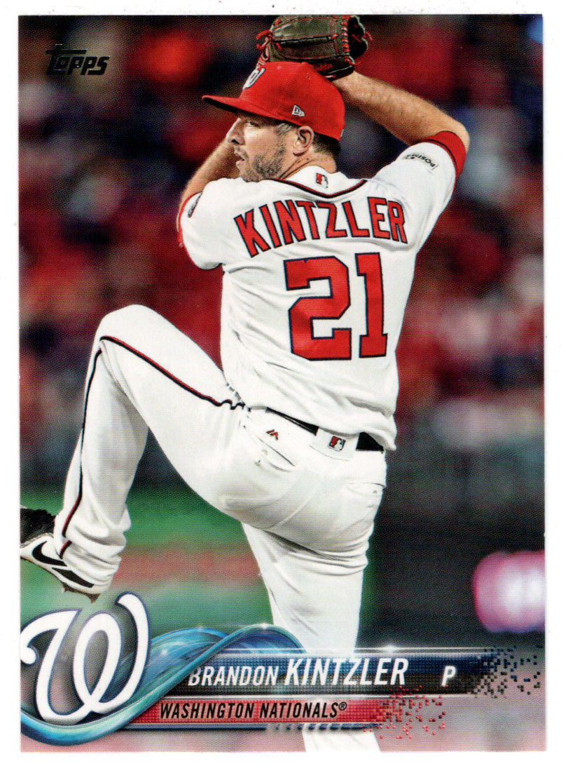 Brandon Kintzler - Washington Nationals (MLB Baseball Card) 2018 Topps # 693 Mint