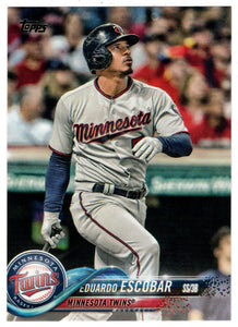Eduardo Escobar - Minnesota Twins (MLB Baseball Card) 2018 Topps # 697 Mint