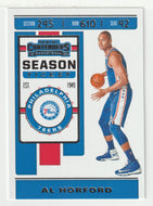 Al Horford - Philadelphia 76ers (NBA Basketball Card) 2019-20 Panini Contenders # 3 Mint